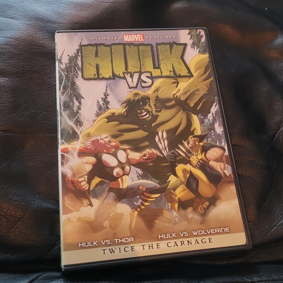 Animated Hulk vs Thor & Hulk vs Wolverine DVD - Picture 1 of 4
